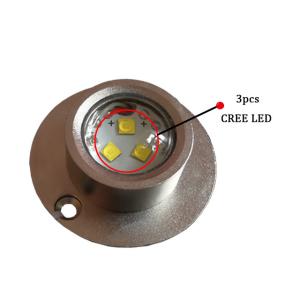 Shockproof IP68 Boat Underwater LED Fishing Lights 10 - 30V DC 3PCS 5W