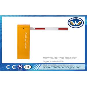 Cheap 1.8 Sec Speed Automatic Vehicle Barrier , Automatic Gate Barrier System Max 6M Arm Length for sale