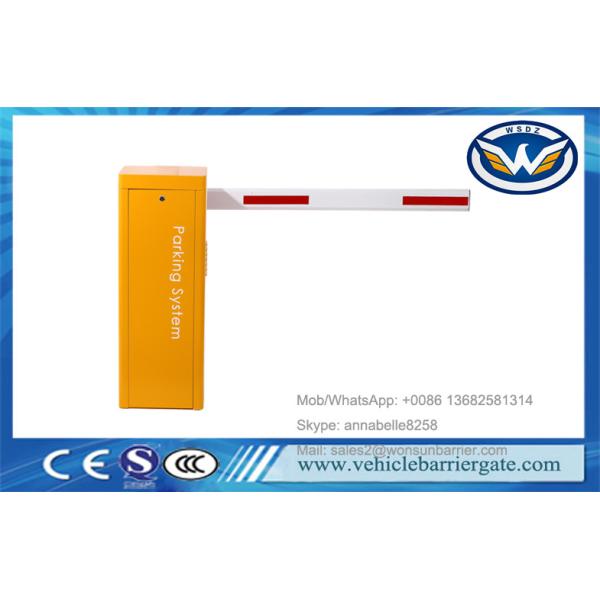 1.8 Sec Speed Automatic Vehicle Barrier , Automatic Gate Barrier System Max 6M