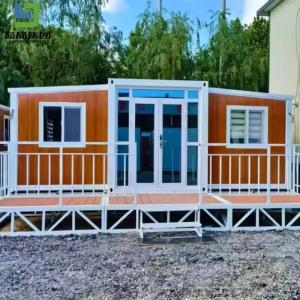 Thermal Insulation Expandable House Container Hot Rolled Steel Frame Structure