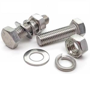 40Cr Custom Hex Bolts and Nuts Grade 4.8/8.8/10.9/12.9 Galvanized Black