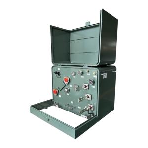 200kva Single Phase Pad Mounted Transformer Oil Immersed 5KV Class ANSI IEEE