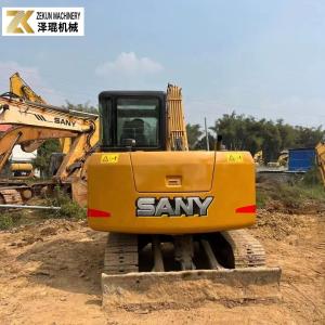 Year 2022 Used 7.5T Sany 75C Excavator SY75C-8 SY75C PRO Second Hand Diggers
