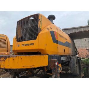 Zoomlion HBT8014 220Meters Stationary Concrete Pump Mounted On Trailer Diesel