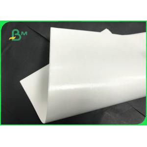 Food Grade 25gsm White Kraft Paper + 10gsm Polyethylene For Wrapping Paper Straw