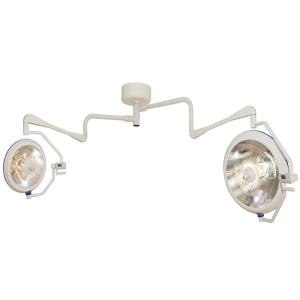 Shadowless 500mm Surgical Ceiling Lights With Spring Arm Double Dome