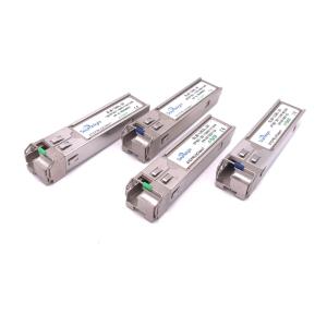 155m Bidi Sfp Optical Transceiver 20km ON SMF Distance RoHS Certification