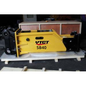 China Breaking Power 720 J Silenced Box Type Rock Breaker Hammer For 4-7 Ton Excavators on sale