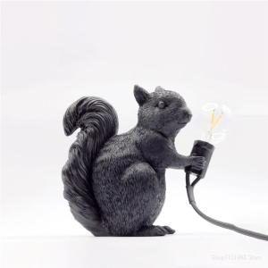 Nordic Designer Cute Animal Night Lights Creative Squirrel Table Lamp(WH-MTB-274