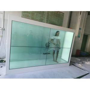 Cheap 700nits 1920x1080 86" Transparent Lcd Showcase For Real Products for sale