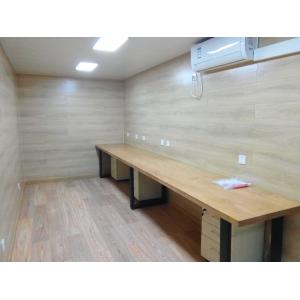 Galvanized Steel Prefab Office Container 20GP For Living House