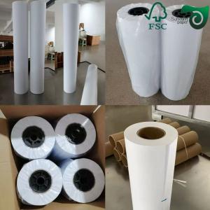 610mm 620mm Width Plotter Paper Roll For CAD Engineering Paper CAD Plotter Paper