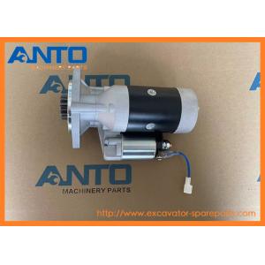 YM129136-77011 Starter Motor KOMATSU Excavator Spare Parts For 4D88E-6 PC45R-8