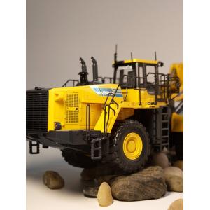 1/50 Komatsu WA600 Wheel Loader Alloy Diecast Model Construction Vehicle UH