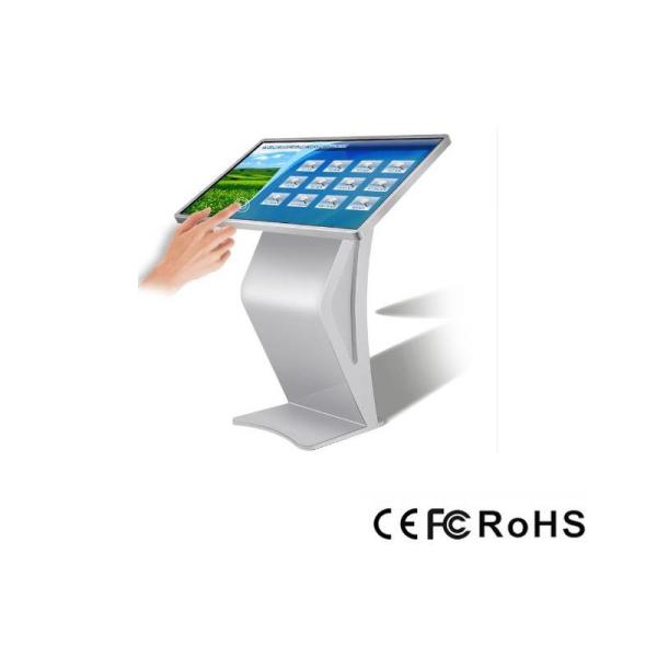 120W Touch Screen Kiosk 3840x2160 RK3288 Floor Standing Digital Signage good