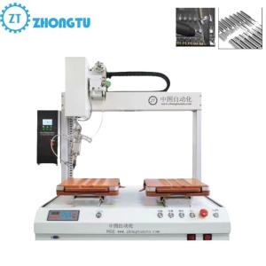 Zhongtu Desktop Automatic Soldering Machine Equipment with Dual Stations for PCB
