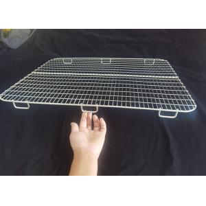 Custom Size 304 Stainless Mesh Tray With Legs For Drying Pet Food