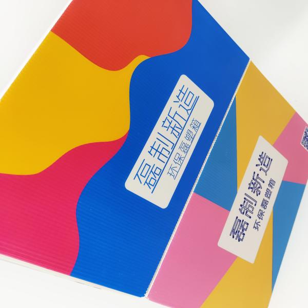 Quality Waterproof Corrugated Plastic Carton 2mm Thickness Anti Unpack Anti Collision wholesale