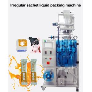 Automatic Irregular Liquid Sachet Packaging Machine for Jelly / Thin Liquids