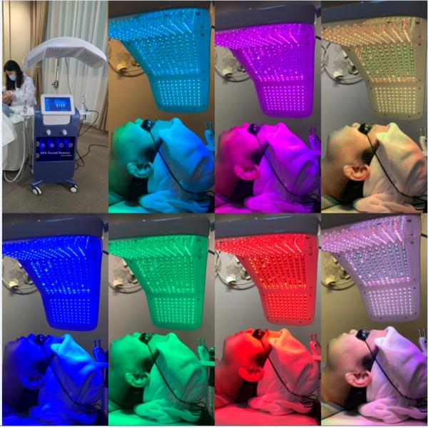 Hot Selling 8 Head Facial Beauty Machines Professional Portable Oxygen Facial Machine