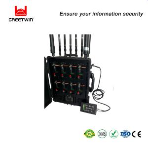 433MHz 7dBi DDS Vehicle Bomb Jammer 360W Signal Cell Signal Jammer