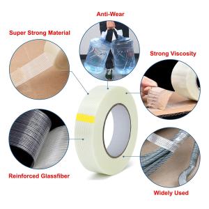 Reinforced Single Sided Filament Strapping Tape with High Viscosity and Strong