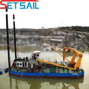 Heavy Duty 8inch Diesel Engine Cutter Suction Sand Dredger for Dredging Projects