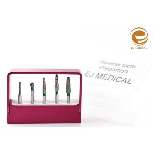 China High quality Diamond burs kit Reverse preparation of tooth kit on sale