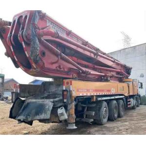 Sany 62M Used Concrete Pump With Volvo Chassis Model 2013