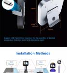 Multi Function Facial Recognition Access Control Attendance Machine Temp