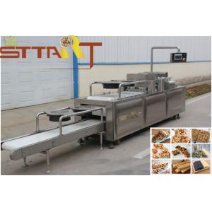 Oat Chocolate Cereal Fruits Nuts Candy Bar Making Machine / Molding Machine