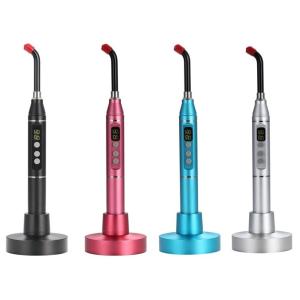 Portable light cure unit, aluminum material, adjustable light intensity, CE&ISO