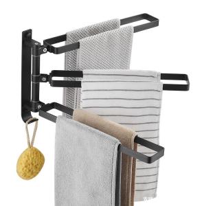 China Aluminum 4 Layers Movable Hanging Towel Rack on sale