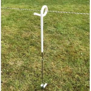 Durable Weather Resistant Plastic Electric Fence Step In Posts