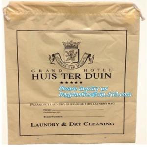 biodegradable compostable eco friendly orn starch dry cleaning laundry bag,