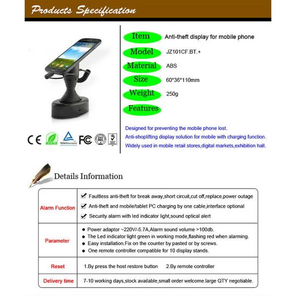 2015 smartphone gadget display support alarm and charge usage