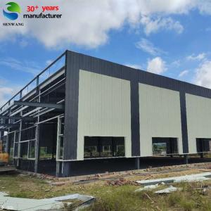 Custom Steel Structure Building with Galvanized Frame and Sandwich Panels