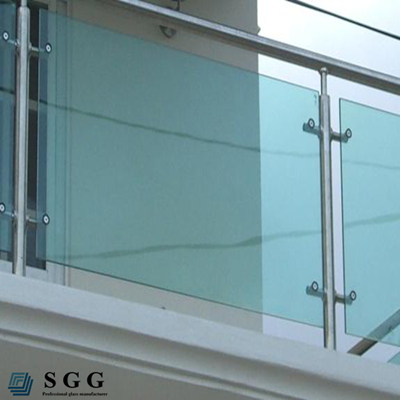 tempered laminated glass railing