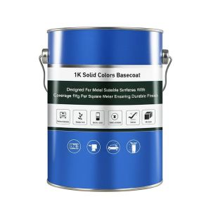 Cheap 1K Solid Colors Basecoat Designed For Metal Suitable Surfaces With Coverage 1Kg Per Square Meter Ensuring Durable Finish for sale