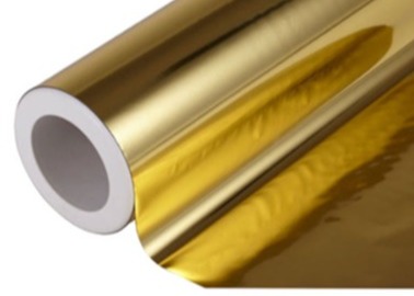 Quality High Reflectivity Nano-Metallic PET/Polyester Composite Film 3000m with Triple-Metal Surface Au/Ag/Bronze Width 310-1500mm SGS Certified ASTM E903 wholesale