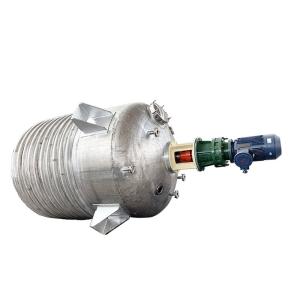 Single Layer or Jacketed Structure Agitator Reactor for 500L Batch Chemical