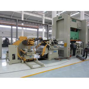 NC Automatic Punching Machine Servo Roll Feeder 3 in 1 Decoiler Flatten Feeder