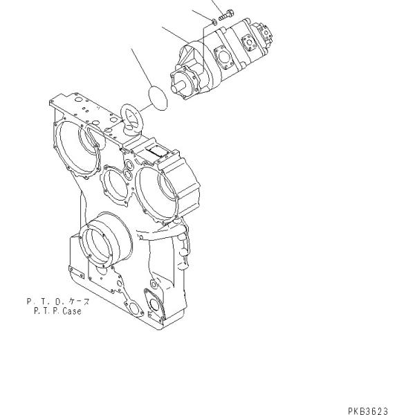 Quality 198-49-34100 For Komatsu Bulldozer  D375A-6 D375A-5  Hydraulic Main Pump  Original WORK EQUIPMENT PUMP wholesale