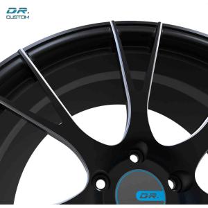 SAE Super Monoblock Light Wheel Hyper Black PCD 5-139.7 18 Inch