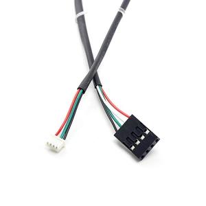 China Custom 4 Pin Dupont 2.54mm to Molex 1.25mm Pitch Connector Wire Harness Assembly Cable on sale