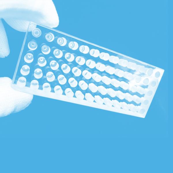 Quality Perforated Machining Quartz Glass Plate With Porous High Precision wholesale