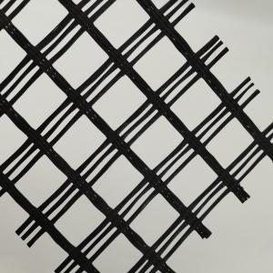 Geotextile for Roadbed Solidification 1m-6m Width 80-80 PET Biaxial Polyester