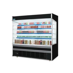 4 Layers Multideck Refrigerator Front Open Upright Drink Chiller