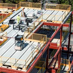 High-strength Edge Protection Barrier with Welded Frame Joints