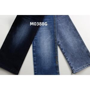 Wholesale 12 Oz High Stretch Crosshatch Slub Woven Denim Fabric For Jeans
